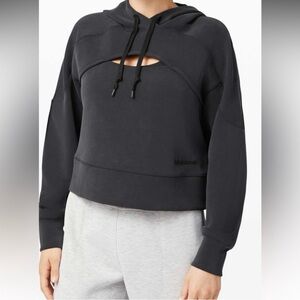 lululemon athletica Black Cutout Pullover Hoodie